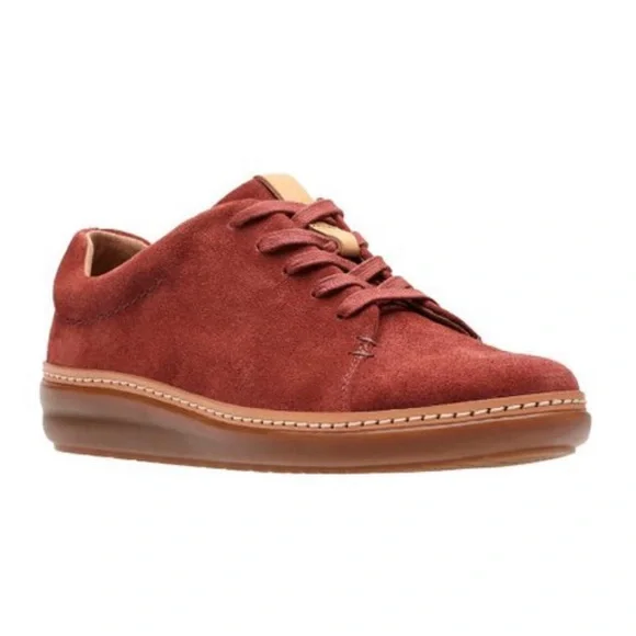 Clarks Shoes Clarks Amberlee Crest Suede Sneaker Size W